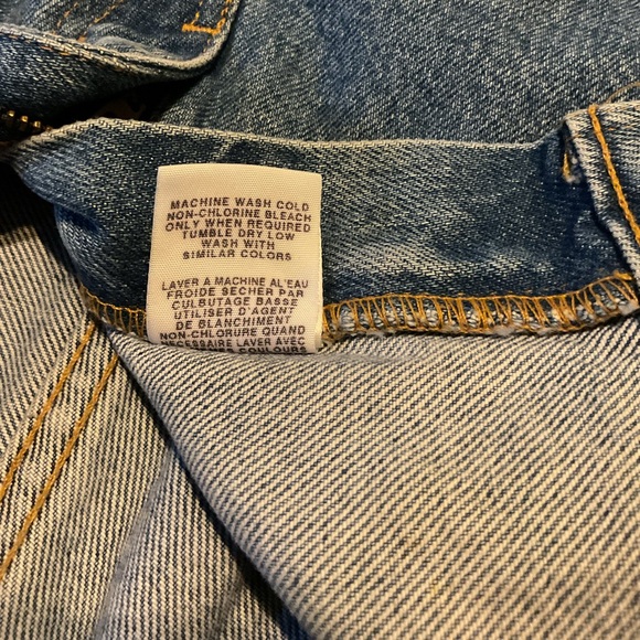 Sz 38x30 Vintage Men’s Polo Ralph Lauren Jeans Stone Leather Patch - Picture 5 of 8